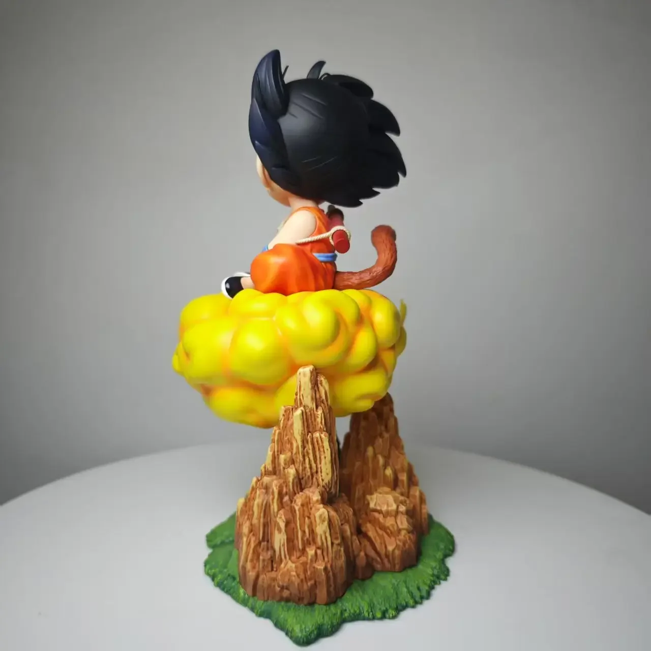 21cm/8.27 polegada quente dragon ball kintoun goku figura criança goku pvc figuras de ação coleção modelo brinquedos meninos presentes natal
