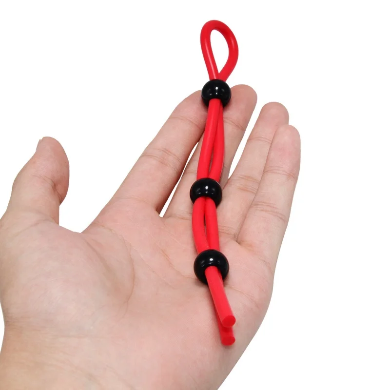 Adjustable Penis Rope Cock Ring Delay Ejaculation Bdsm Bondage Time Lasting Erection Adult Games Erotic Products Sex Toy For Men