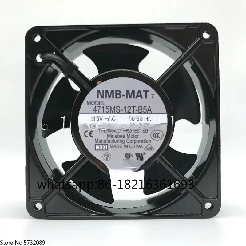 

115 В 4715MS-12T-B5A осевой вентилятор охлаждения