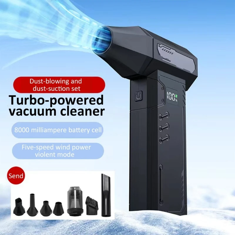 

Воздуходувка и вакуум перезаряжаемой батареи 8500мАх портативные для различных поверхностей М4ИД