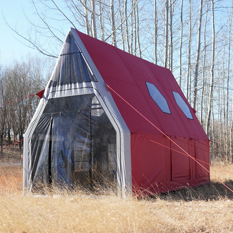 

Large Space Waterproof Inflatable Cabin Tent Oxford Fabric Air House for Outdoor Camping