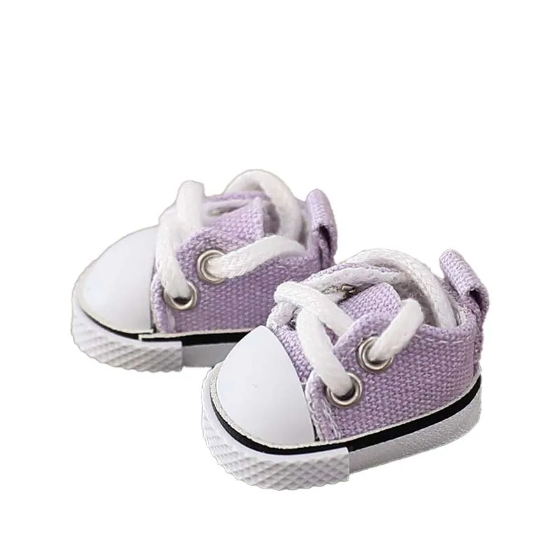 Für 10 cm Baumwolle Puppe Schuhe Mode Leder Schuhe Puppe Zubehör Mini Puppe Sport Schuhe Puppen Zubehör DIY Spielzeug – Detail 6