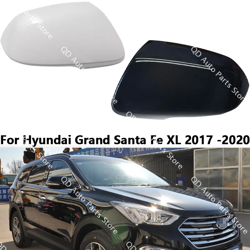 For Hyundai Grand Santa Fe XL 2017 2018 2019 2020 Side External Rearview Mirror Lens Glass Lower Lid Shell Frame Cover Holder