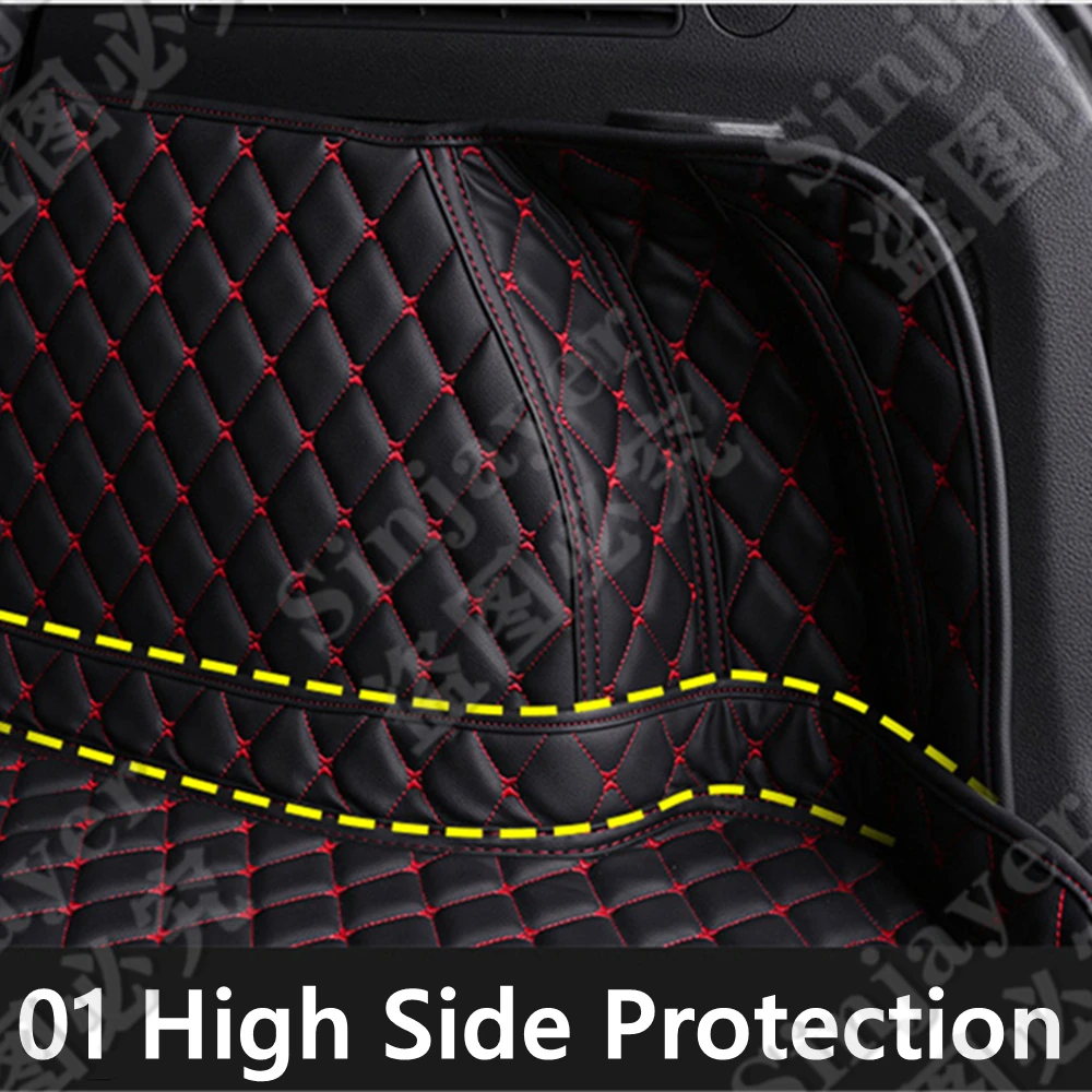 Car Trunk Mat Fit For SUBARU Outback 2021 2022 2023 Rear Cargo Cover Carpet Liner Tail Interior Vehicles Parts Boot Luggage Pad