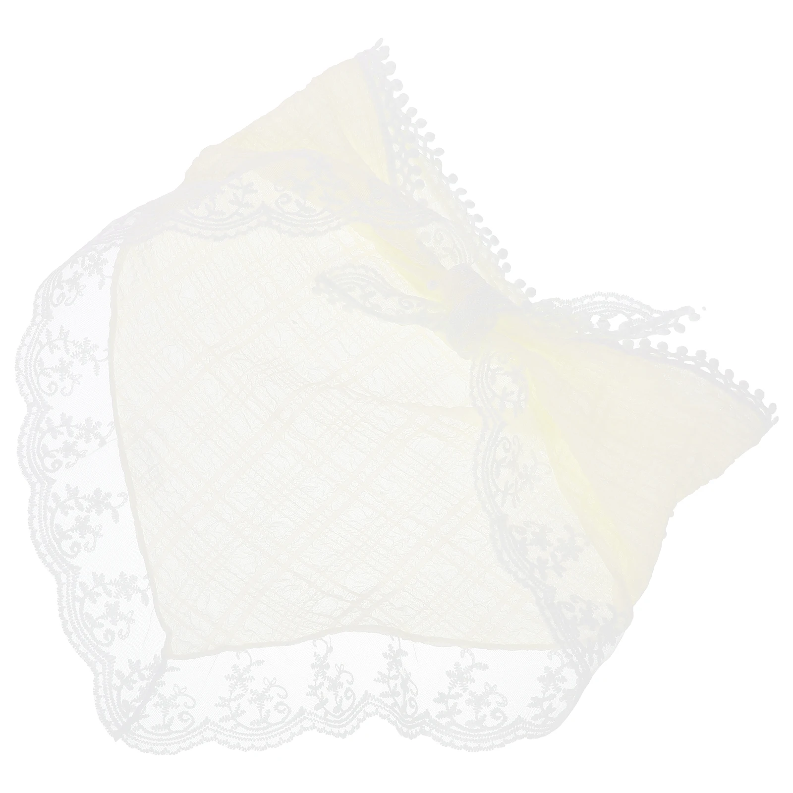 

Triangle Lace Head Scarf Flower Design Soft Fabric Headband Multi-Way Wearing Hair Bandana for Women Flower Hair Scarf