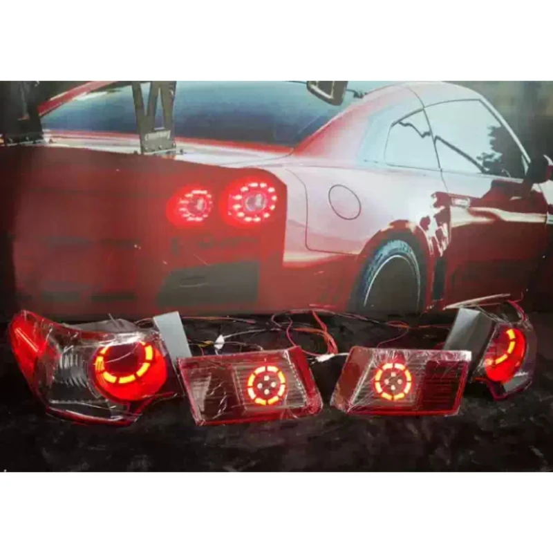 Car Led Taillight for Honda Spirior Accord CU2 Acura TSX Modified Brake Lamp Turn Signal Reversing Light Rear Lamp