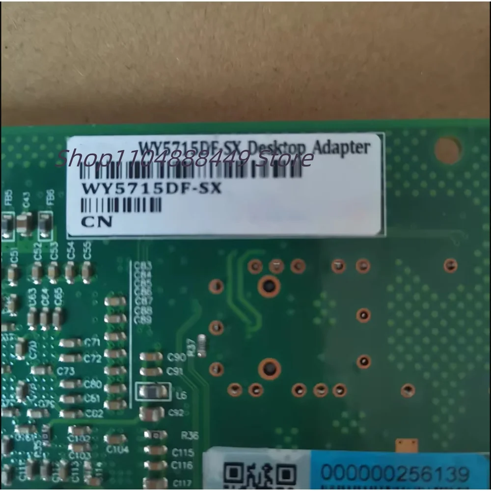 بطاقة الشبكة الضوئية WY5715DF-SX PCIe X1 متعددة الأوضاع LC جيجابت