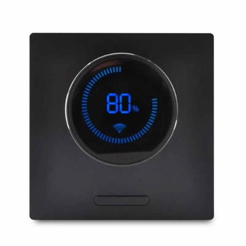 Y43A-Smart Dimmer Switch Panel Zigbee Tuya 86 Type Knob Light Brightness Adjustment Voice Control App Remote Control Display