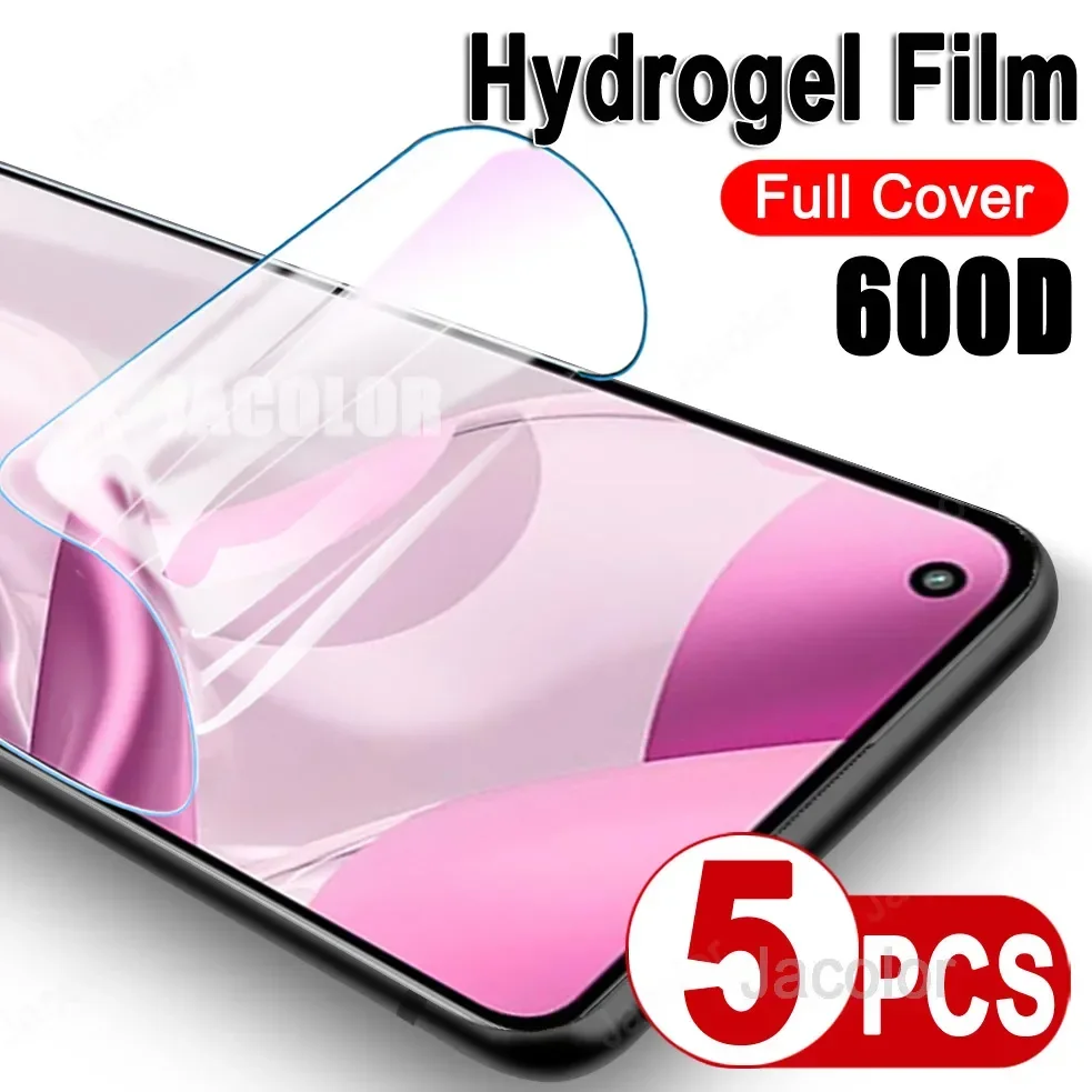 

5pcs Gel Hydrogel Film For Xiaomi 11T Pro 11 Lite 5G NE 11TPro For Xiaomi 11TPro 11Lite TPro 5 G Water Gel Film Screen Protector