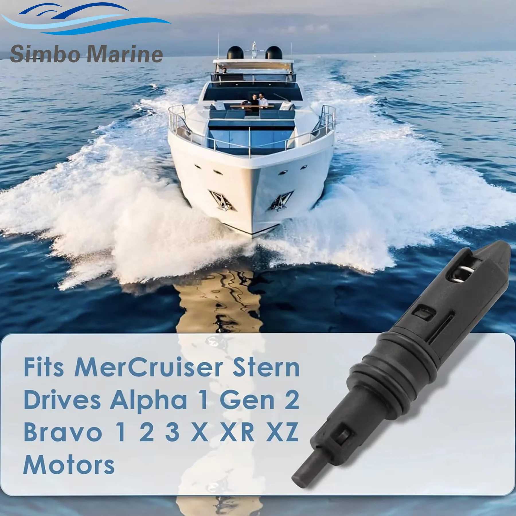 Dribble Gear Oil Reservoir Valve with O-Rings Fits for MerCruiser Alpha One Gen 2 Bravo 1 2 3 Sterndrives Motor Replaces 18920A1