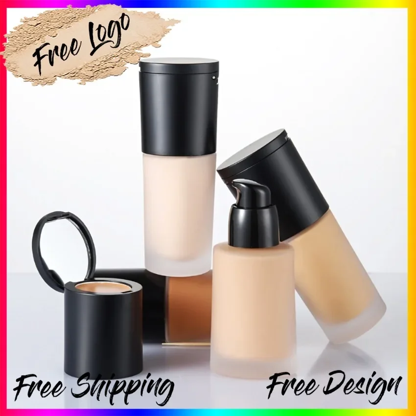 2in1 All Coverage Perfection Creamy Concealer Private Label Hd Liquid Foundation Face Makeup Custom Logo