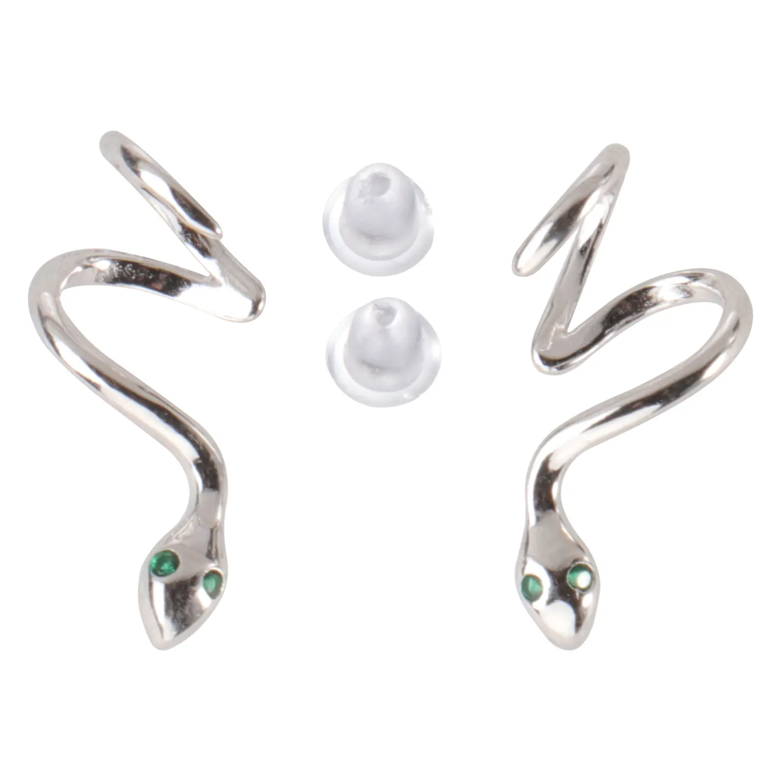 

Snake Shape Jewelry Sliver Earrings for Women Helix Piercing Ear Decoration Party Wedding Gift Ear Decor Accessories