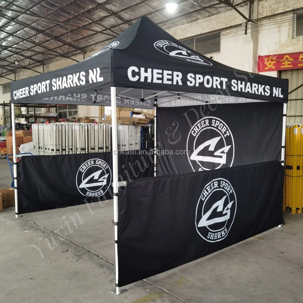 Trade Advertising logo Outdoor Aluminum 10 X 10 Canopy Tent Exhibition Event Marquee Gazebos Canopy Pop up Custom Printed Tents