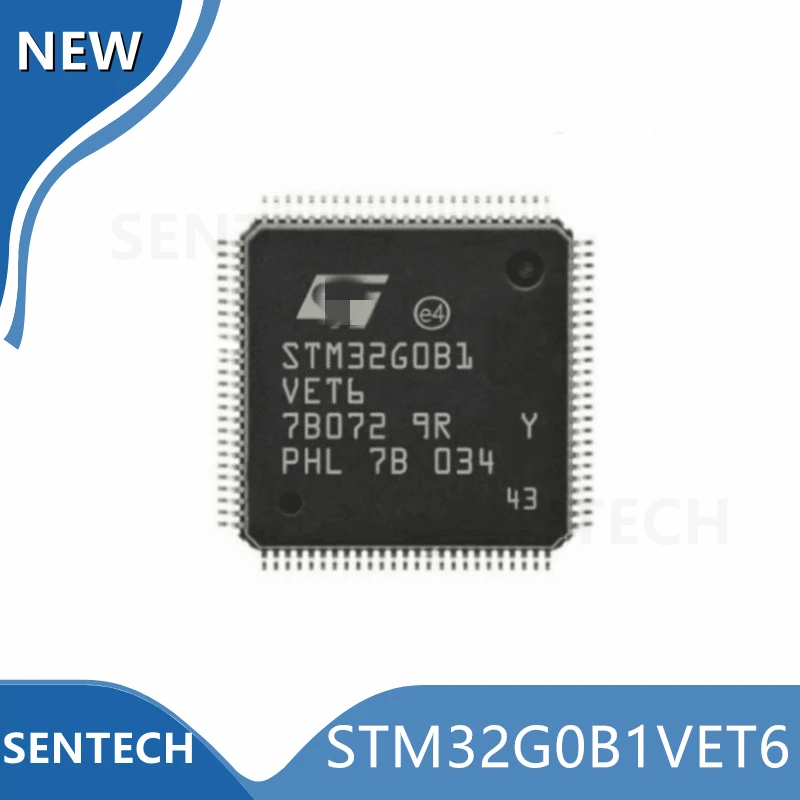 

5pcs/lot New Original STM32G0B1VET6 LQFP-100 Microcontroller MCU
