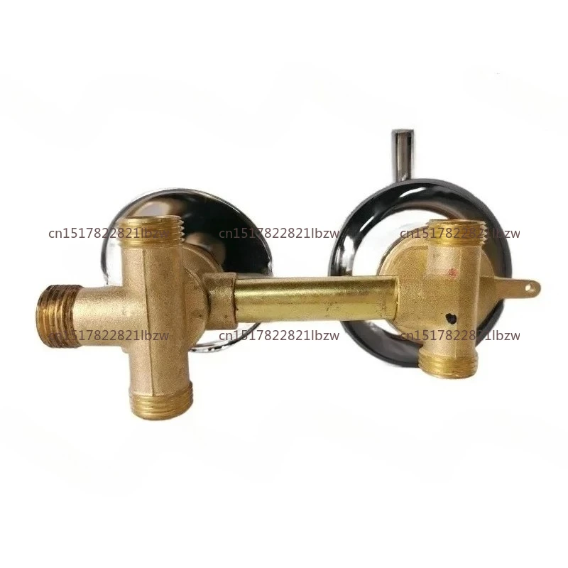 2/3/4/5 Ways Water Outlet Screw Thread Center Distance 10cm  Mixing Valve Brass Bathroom Shower Mixer Faucet Tap Cabin