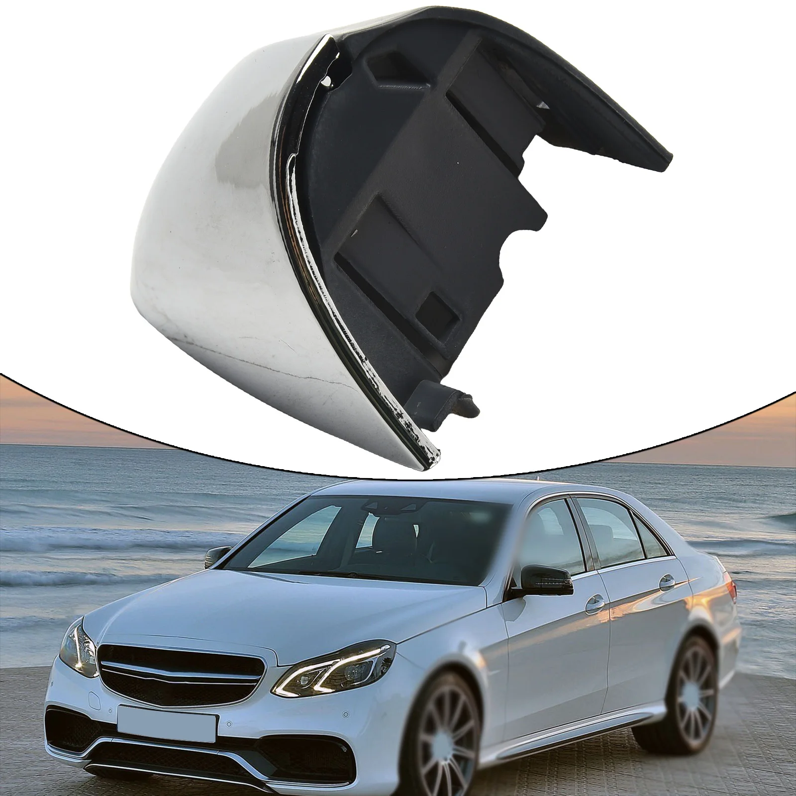 Door Handle Cover Car Handle Cover White Handle Cover For Mercedes-benz  W177 A180 A200 A250 W247 GLB180 GLB200 W253 GLC300 W213