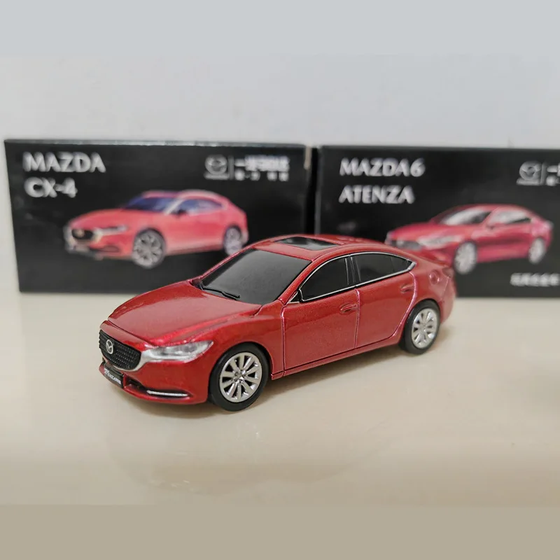 

1/64 MAZDA 3 ATENZA Alloy Car Model Diecast Metal Toy Vehicle Car Model High Simulation Miniature Scale Collection Kids Toy Gift