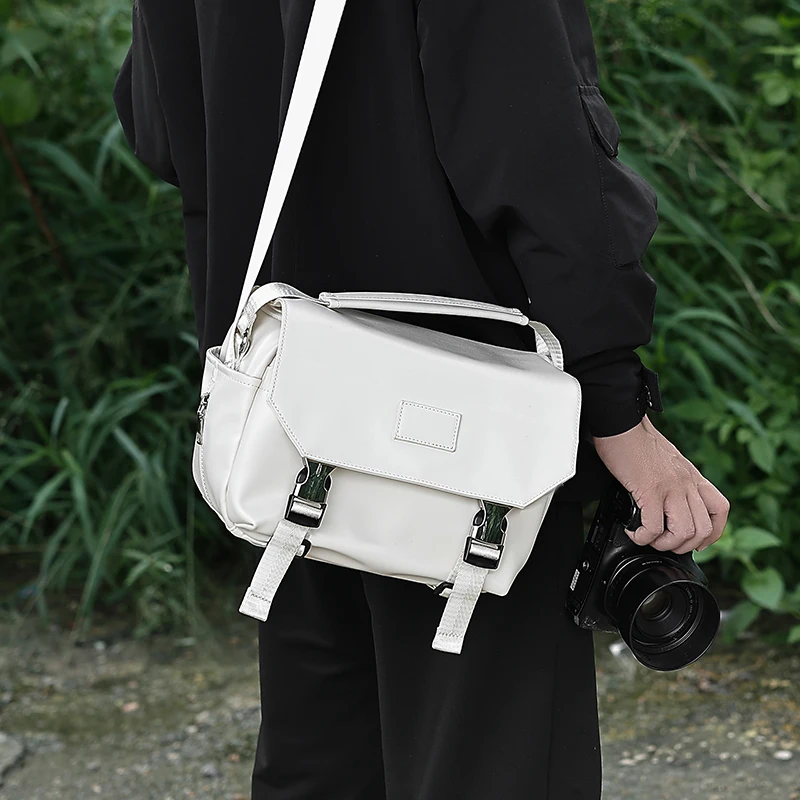 

Camera Photography Bag DSLR Len Storage Bag Shoulder Canva Satchel Pink Bag Outdoor Travel Waterproof Girl Camera Bags Accessory