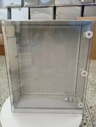 Outdoor Waterproof Junction Box With Transparent Cover IP65 Plastic Enclosure Box With Lock ABS Electrical Distribution Box--AHT
