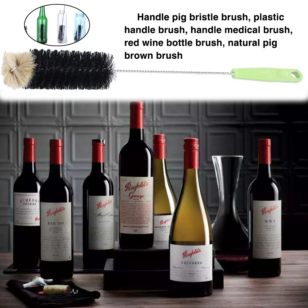 Ultra Long Carafe Brush, Bottle Brush Narrow Bottle Washers Beer, Wine, Kombucha, Decanter, Water Bottles, Thermos,