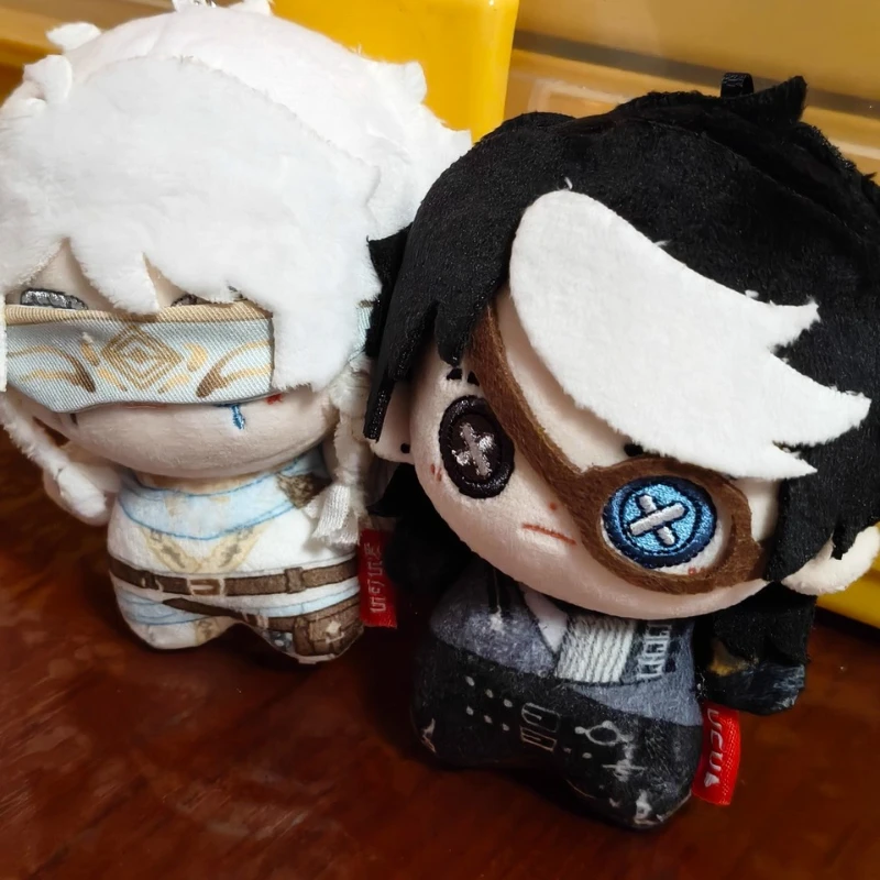 

10cm Anime Game Identity V Cotton Doll Seer BM Kawaii Cosplay Props Eli Clark Mini Soft Plushie Toy Figures Fans Collection Gift