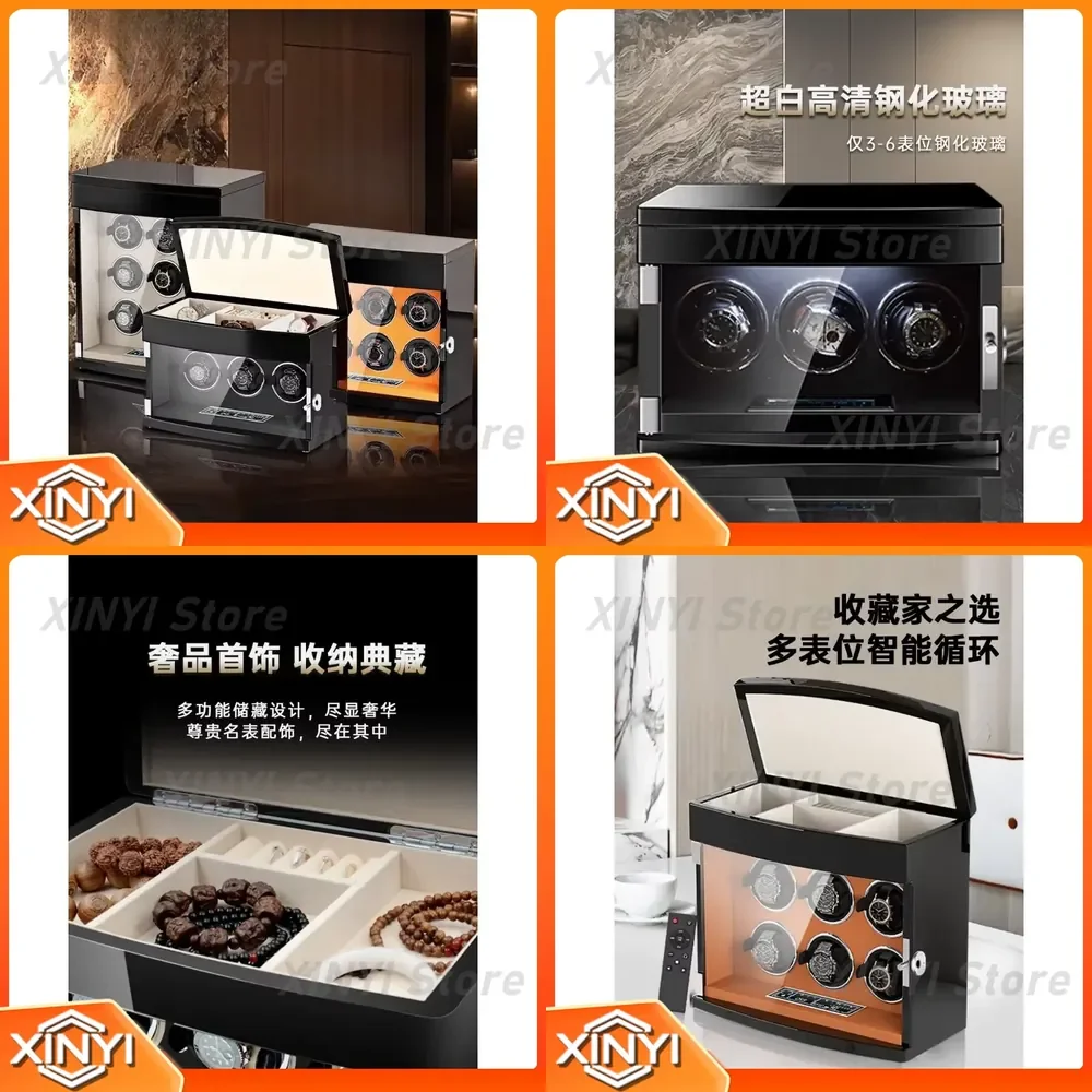 Professional Watch Shaker for Mechanical Watch Box Rotating Placer for Automatic Watch Winder Storage Display Case Tool
