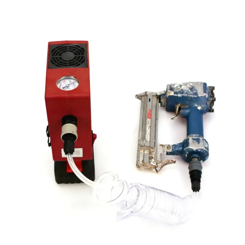 Mini Air Compressor Brushed Lithium Battery Portable Small Household Ultra Compact Pump For Tire Inflation Nail Gun Tool