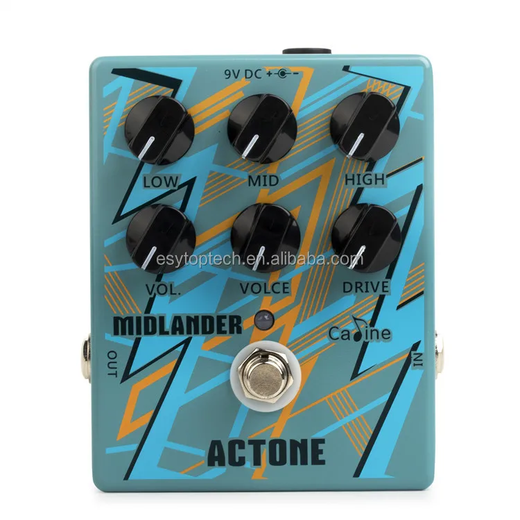 

Caline CP-56 AC Tone Guitar Overdrive Distortion Effect Pedal Speaker Simulation