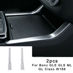 Custom Fit Console Water Cup Holder Stripe Cover Trim for Mercedes ML GLE Class W166 W292 X166 High Reliability