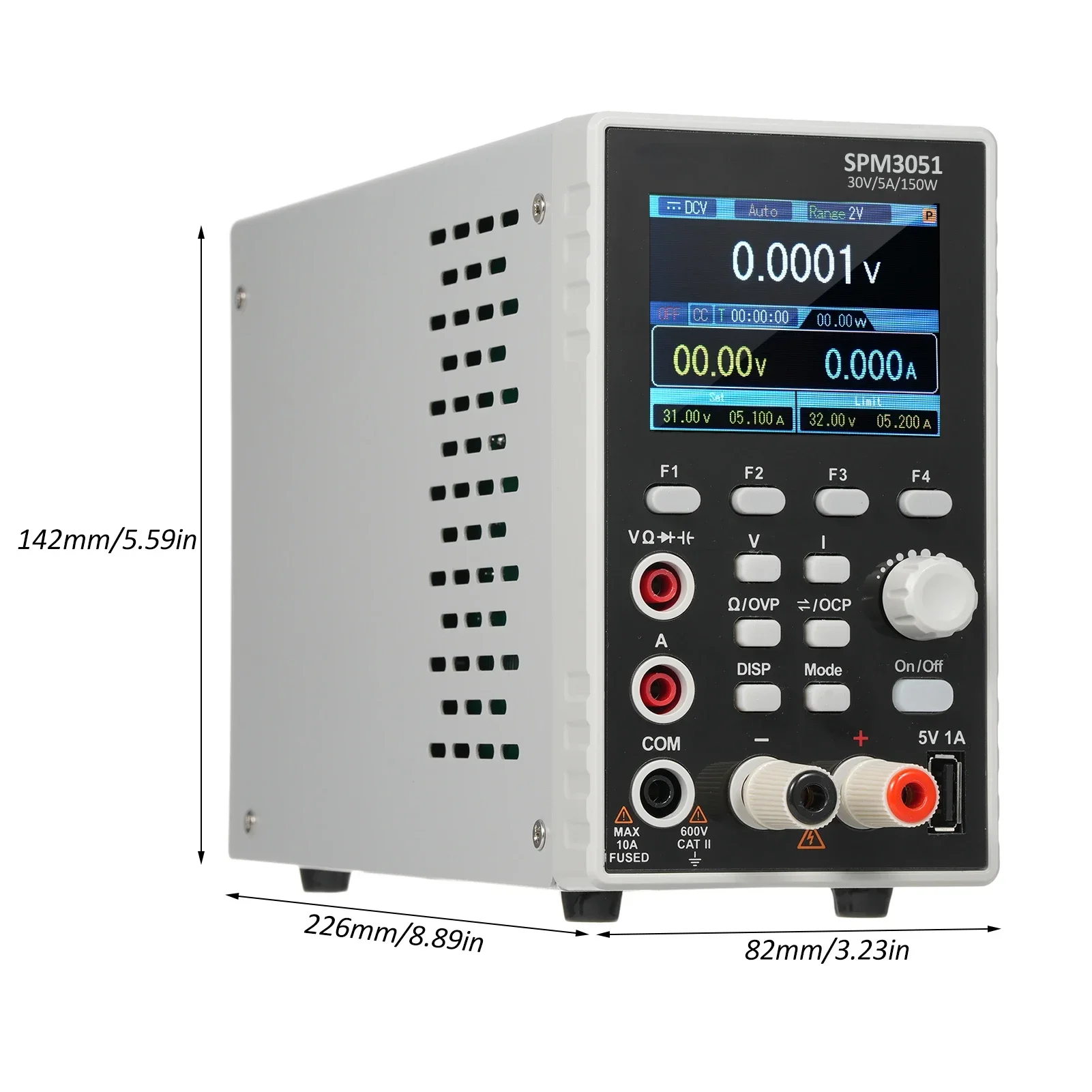 for OWON Programmable Lab Power Supply Multimeter Regulated Power Supply Output Enable/Disable Button Single Channel Outp