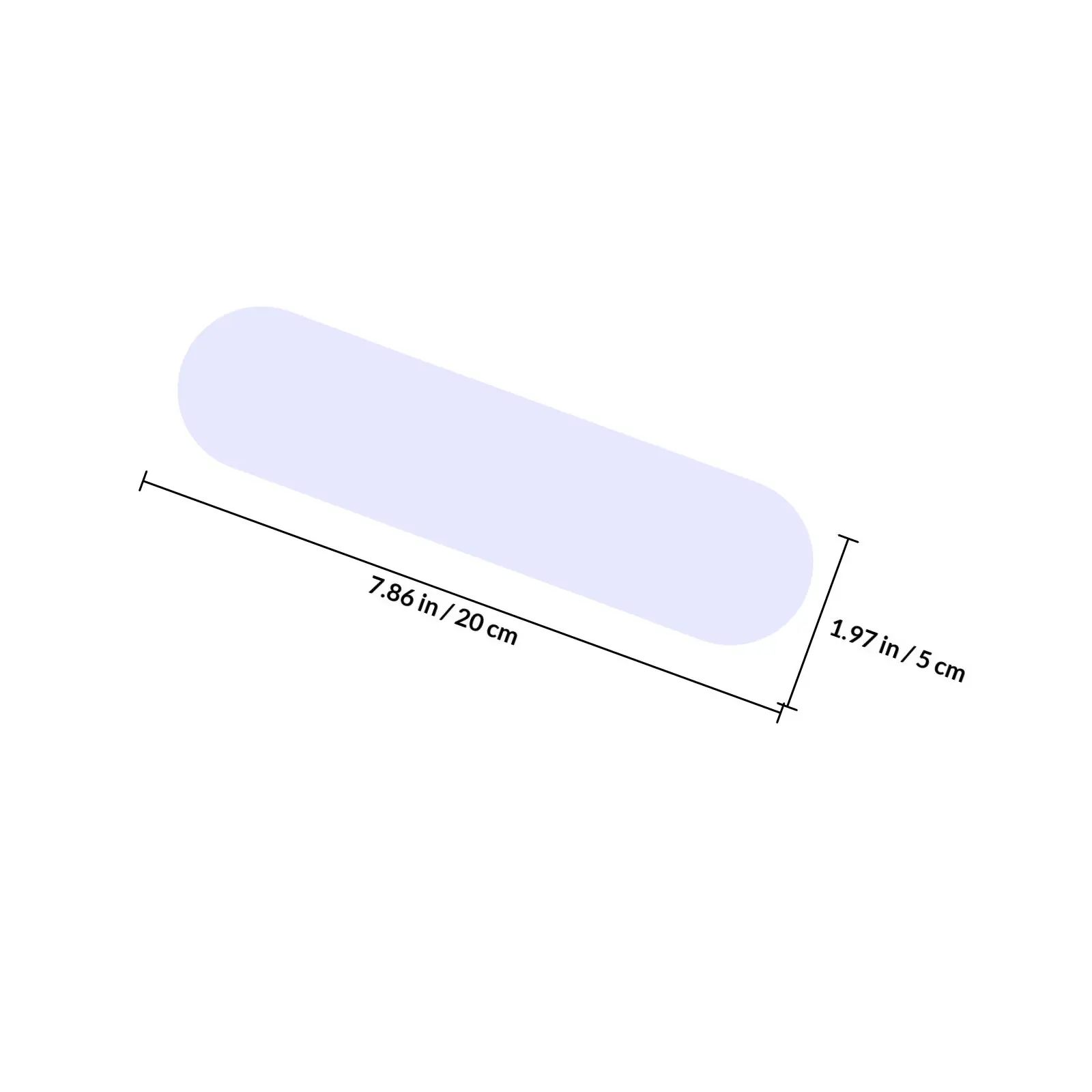 1Set Anti Glare Car Rearview Mirror Film Large Size Antifog Rainproof Interior Rear View Protective Film Replacement