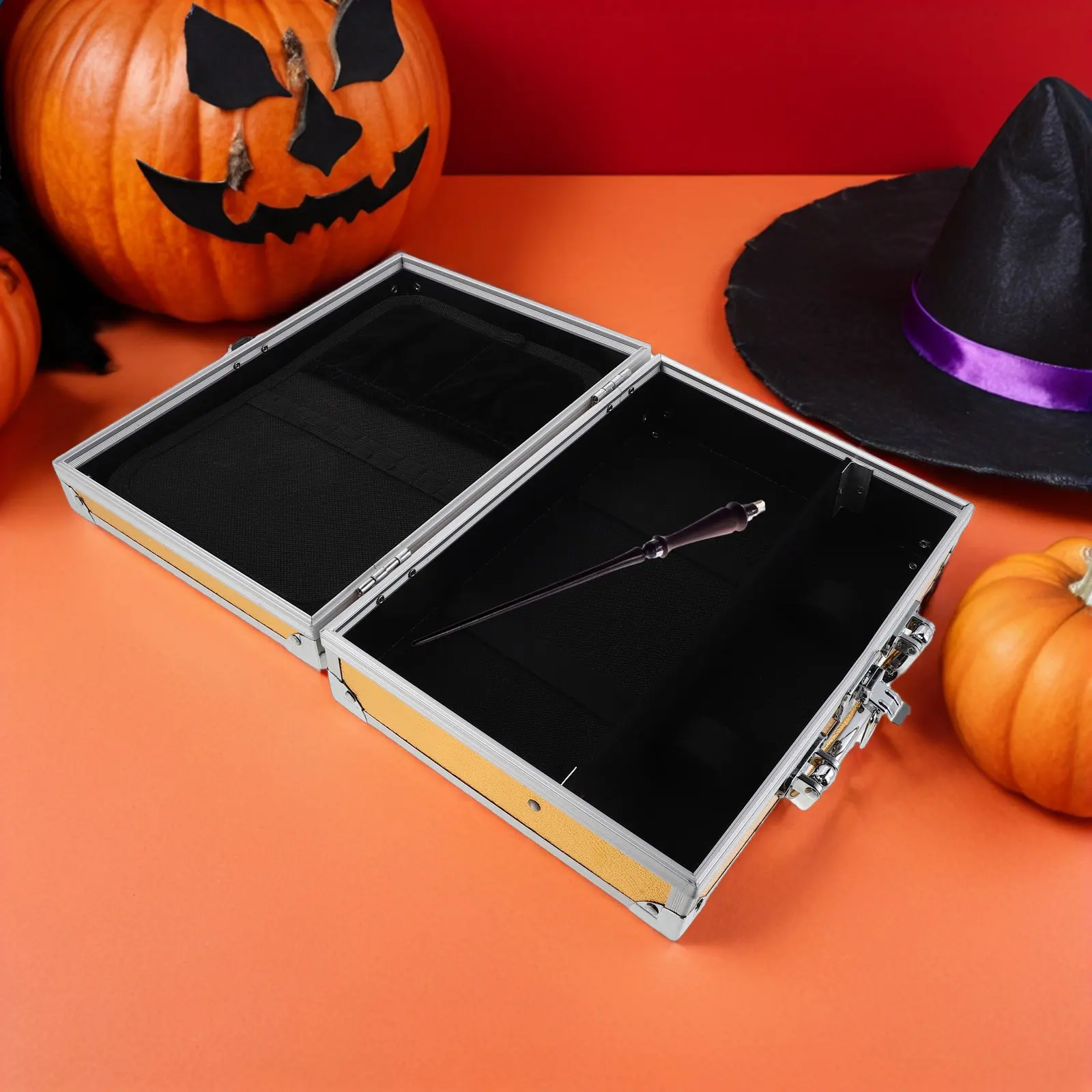 portable-magician-tool-box-aluminum-alloy-storage-case-with-precision-divider-layout-heavy-duty-lock-for-performance-props