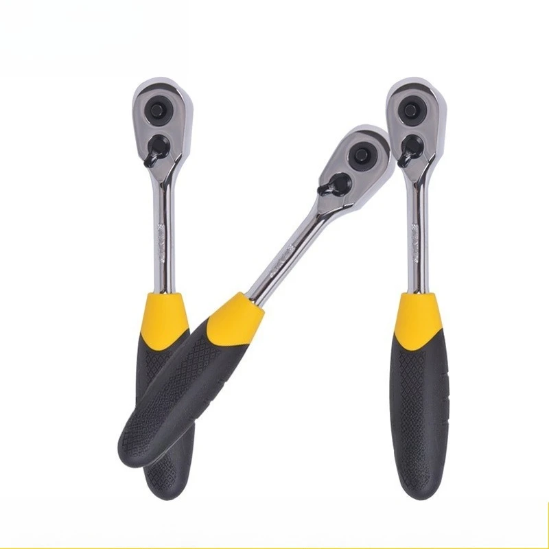 

Powerful two-color handle ratchet wrench large/medium/small/fly 95-895/894/893-1-22