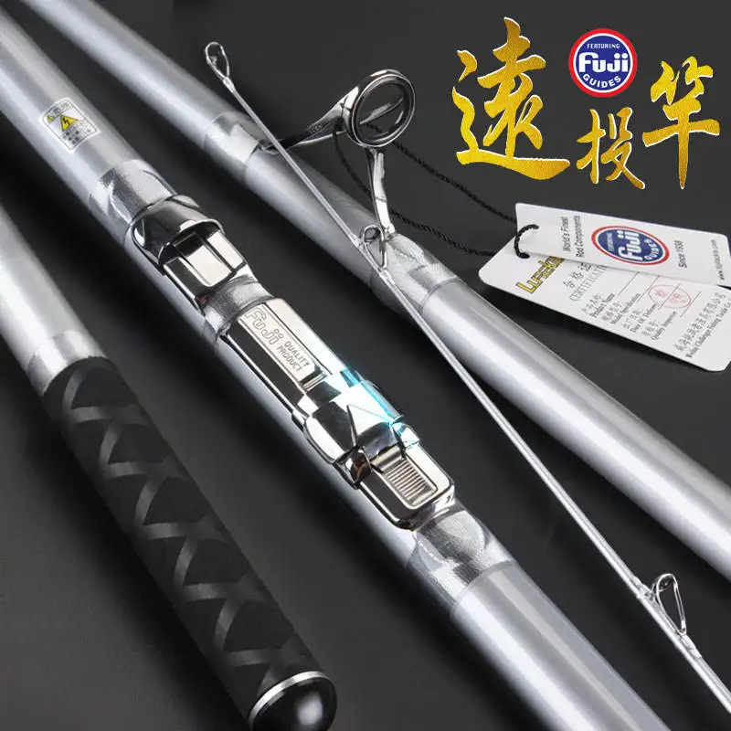 Lurekiller Cheap surf fishing rod carbon fuji parts reel seat surf fishing rod fish pole