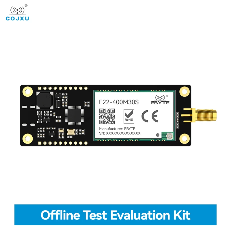 

LoRa Offline Test Kit OLED Screen COJXU E22-400MBH-SC with E22-400M30S LoRa Module Long Range RF Transceiver Test Board