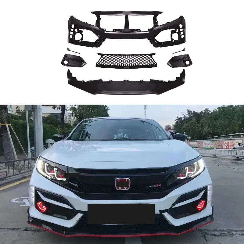 

Car Part Bodykit Front Bumper Assy for 2019-2021 Upgrade Typer