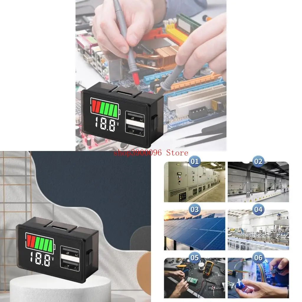 

Цифровой счетчик напряжения USB -вольтметра.