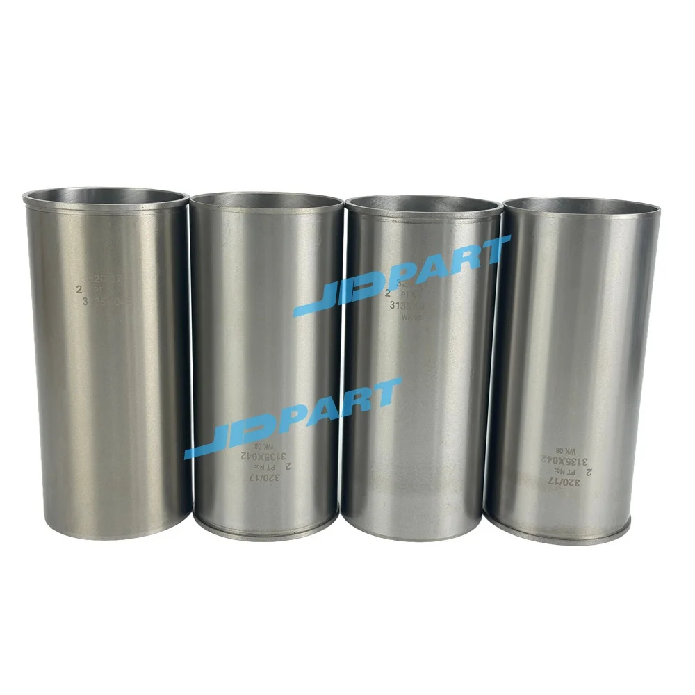 

1004-4T Cylinder Liner 3135X042 For Perkins Excavator Parts