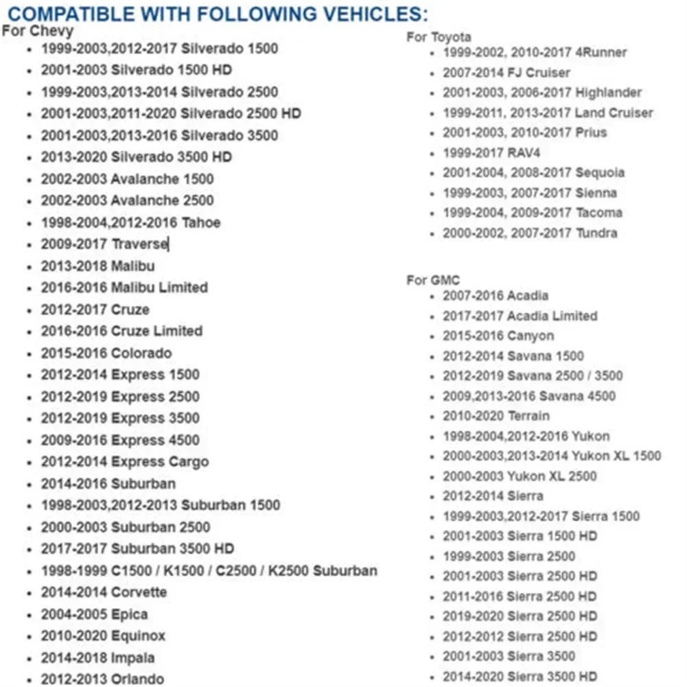 Locking Gas Fuel Tank Cap For Silverado Tahoe Sierra For Toyota 4Runner For Honda For Chevy For Nissan 2011-2015