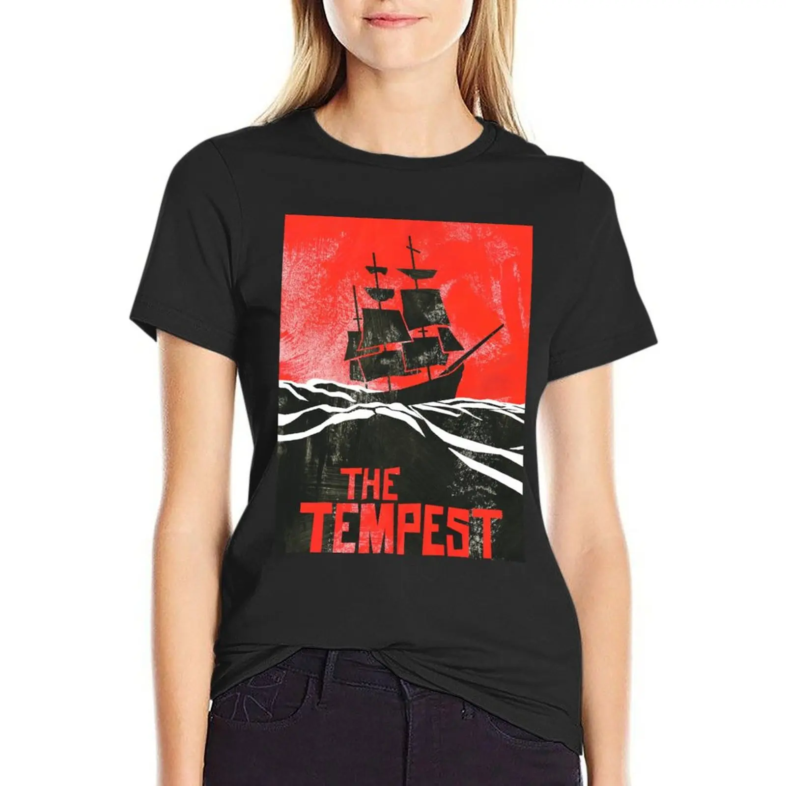 The Tempest T-Shirt plus sizes Short sleeve tee tops Women t shirt