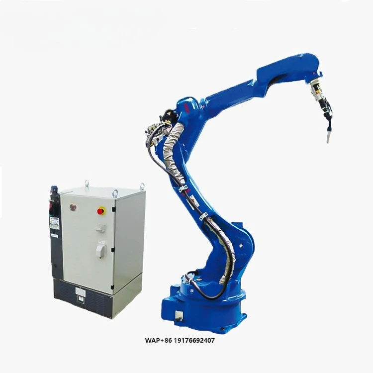 New Industrial Welding Artificial Intelligence 6-Axis Stainless Steel Robot Arm with Automatic Control Panel