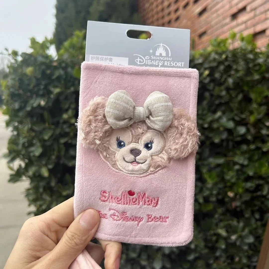 ديزني Shelliemay القطيفة الناعمة بطاقة الهوية حافلة بطاقة تخزين بطاقة حقيبة زوجين شهادة جواز السفر واقية هدية عيد الحب #1