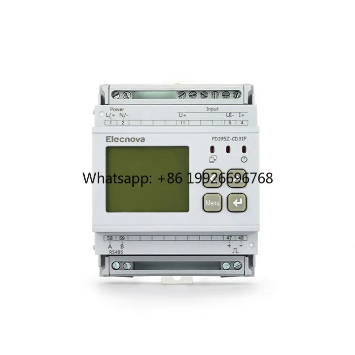 Factory Made Digital DC Circuits Monitoring Power Energy Meter with RS485 Modbus for EV Charging