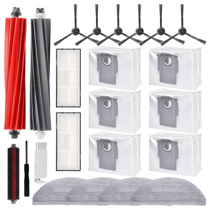 

Запчасти для робота-пылесоса Roborock S8 Pro, Фильтры HEPA, основная сторона, Швабра, тканевая ткань, аксессуары