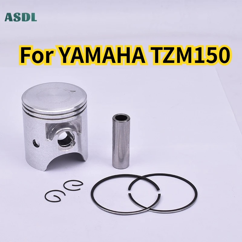 59mm 59.25mm 59.5mm 59.75mm 60mm Motorcycle Engine 1 Cylinder Piston Rings Kit For Yamaha TZM150 TZM 150 STD +25 +50 +75 +100