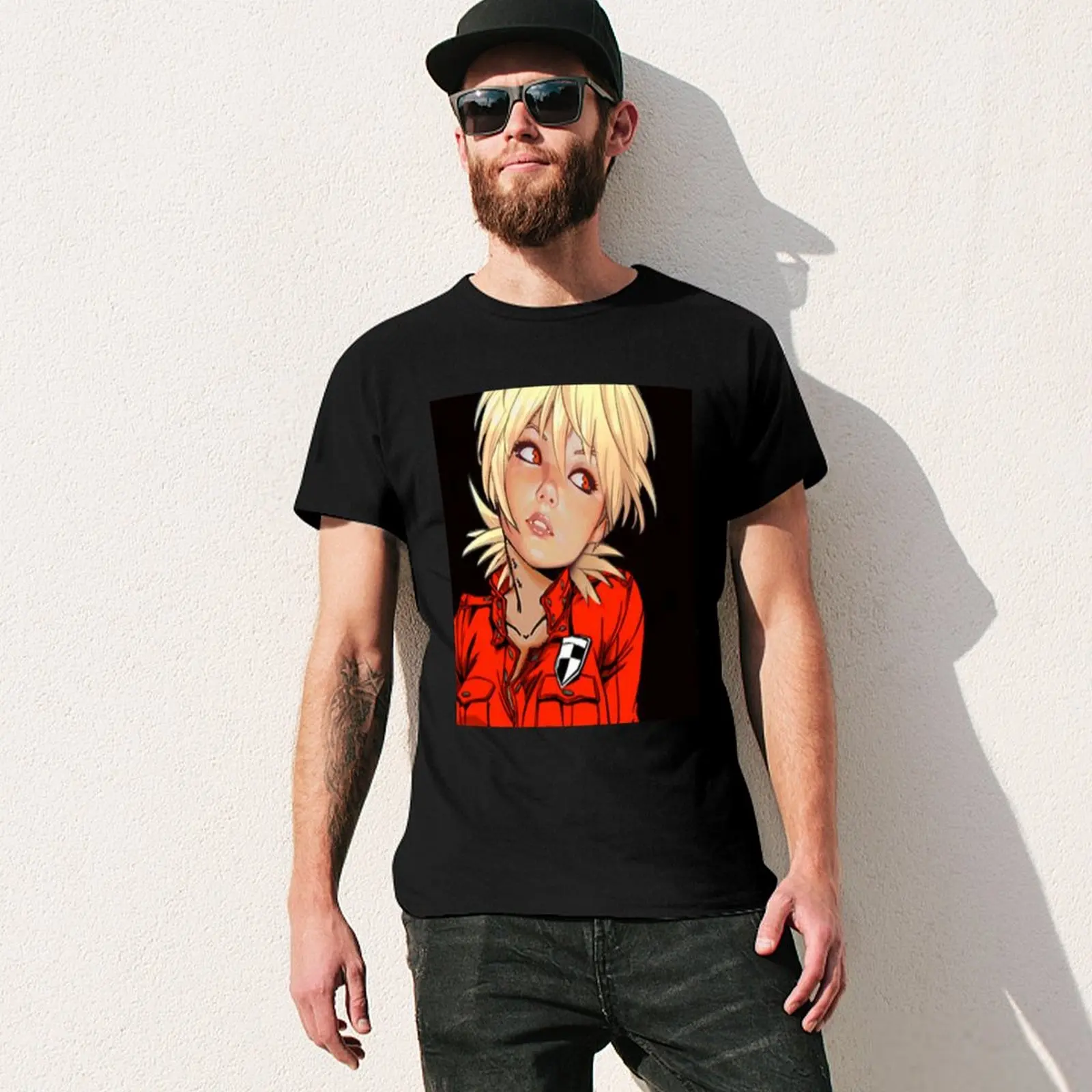 Hellsing - Seras Victoria - Blood Thirst T-Shirt Lightweight Running Sports T-Shirt view 3