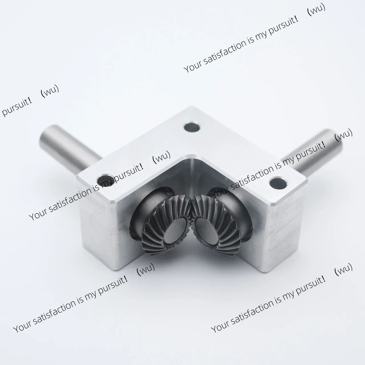 ZOCI-FOR Micro Spiral Bevel Gearbox 6MM/8MM/10MM Shaft 90-Degree Angle device Model gear Aluminum alloy parts