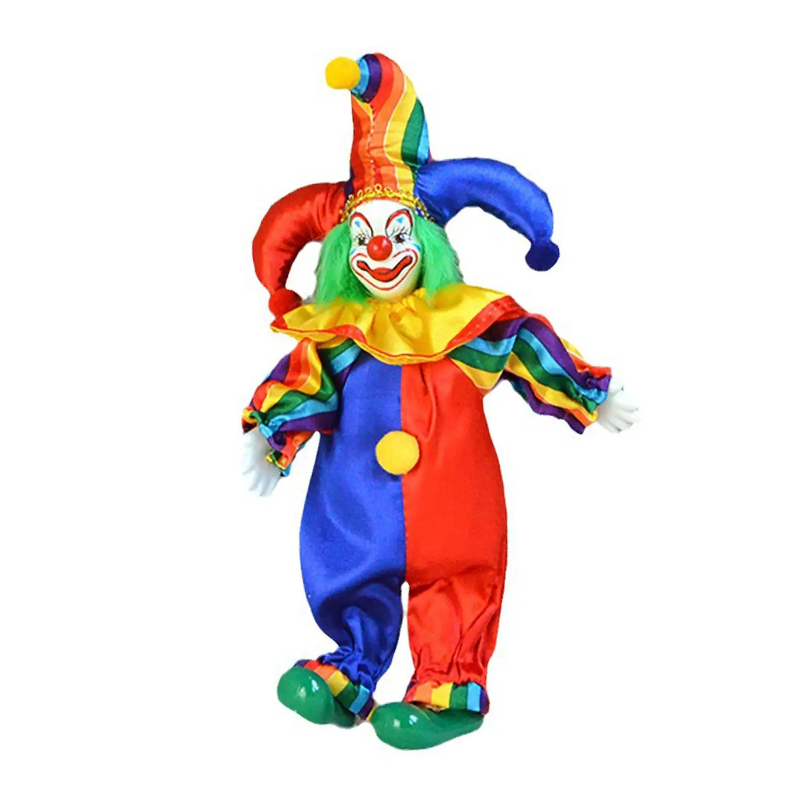 Clown Doll Souvenirs Smiling Kids Toys for Halloween Christmas Valentin Gift