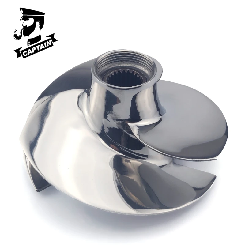 

Captain SG-10/16 150mm Jet Ski Impeller fit Seadoo GTI 90 GTS 90 2017-New 3 Blades Polished PWC Watercraft Waterski Parts PWC