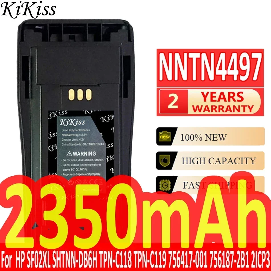 NNTN4497 KiKiss Portable Battery 2350mAh For Motorola DEP450 CP140 CP040 CP200 CP380 EP450 CP180 GP3688 PR400